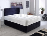 Ambassador Divan Bed Set With Orthopaedic Mattress And Headboard