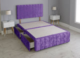 Linear Divan Bed Base With Headboard And Footboard