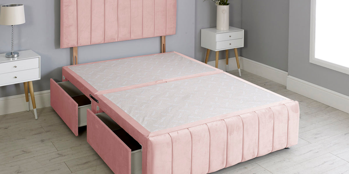 Linear Divan Bed Base With Headboard And Footboard — Beds Online Store