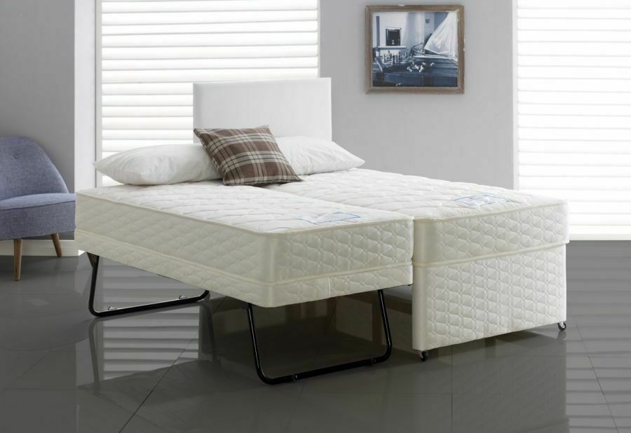 Optimum Trundle Guest Bed With Orthopaedic Mattress And Headboard